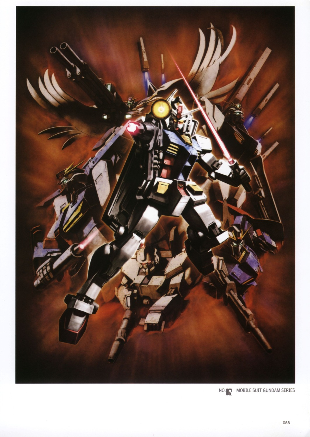 char's_counterattack endless_waltz gundam gundam_wing gundam_zz mecha morishita_naochika nu_gundam rx-78-2_gundam rx-93 the_08th_ms_team wing_gundam_zero zeta_gundam zeta_gundam_(mobile_suit) zz_gundam