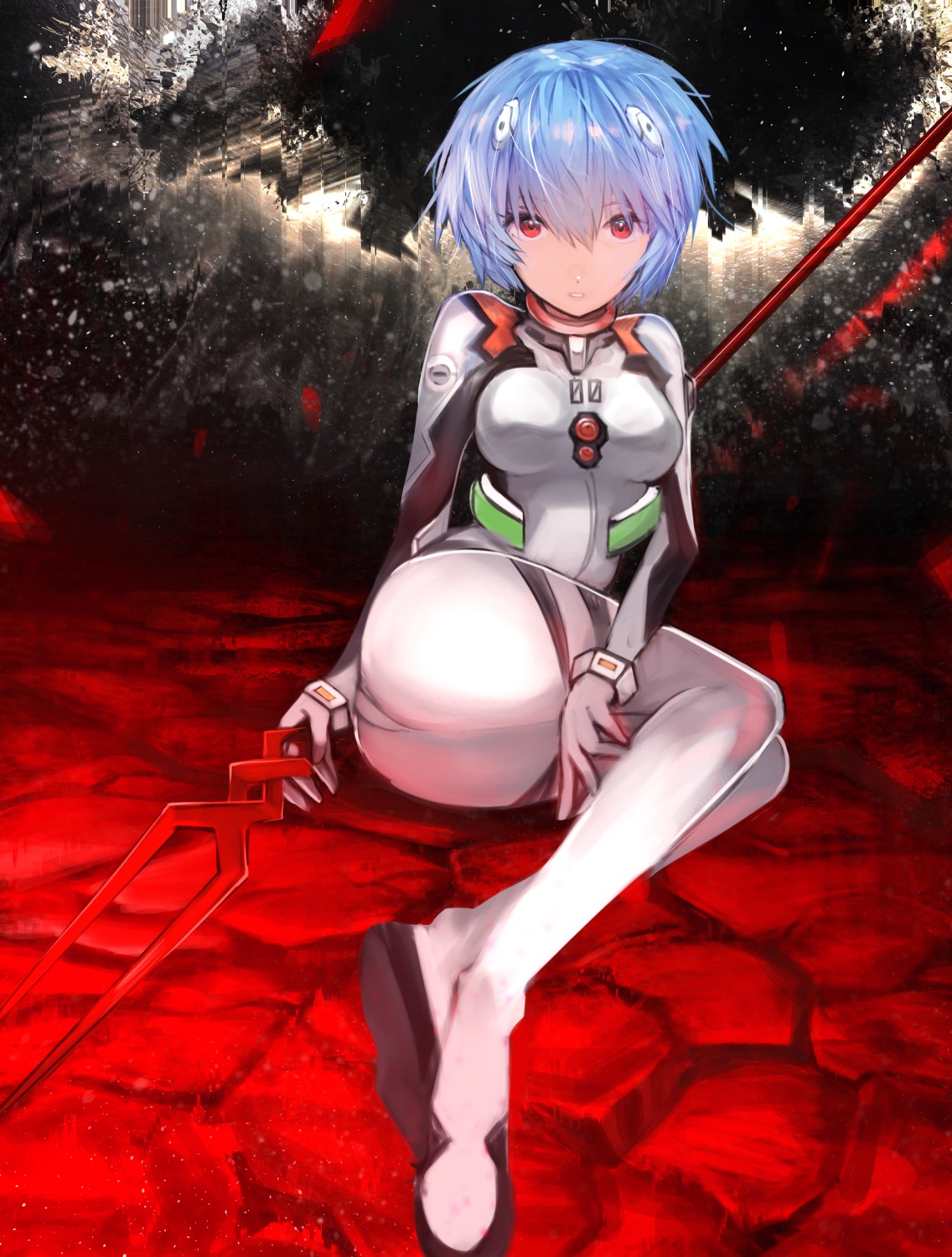 ass ayanami_rei bodysuit neon_genesis_evangelion tarbo_(exxxpiation)