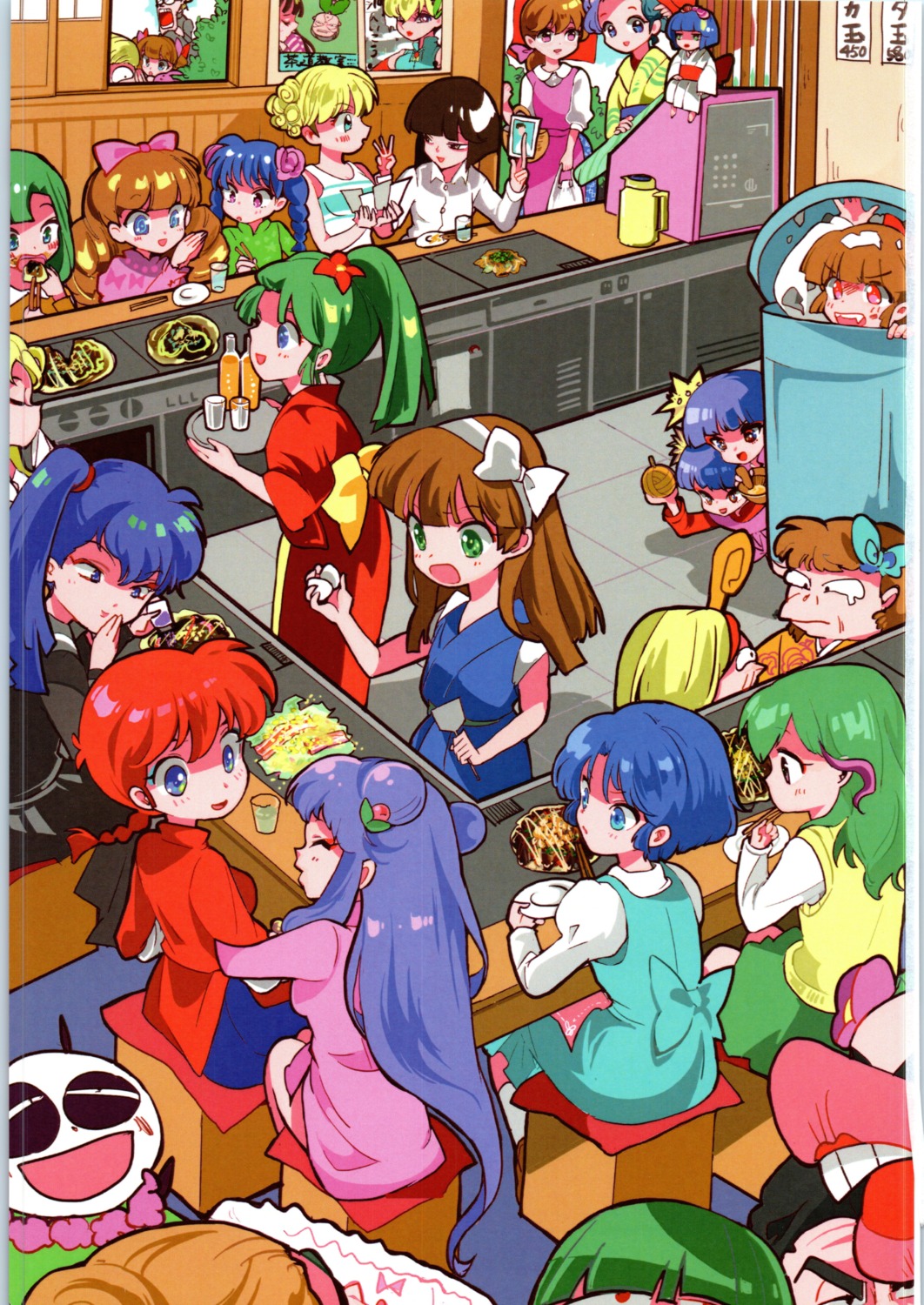 asian_clothes dress japanese_clothes kunou_kodachi kuonji_ukyou ranma_½ saotome_genma saotome_ranma seifuku tagme tendou_akane tendou_nabiki yukata