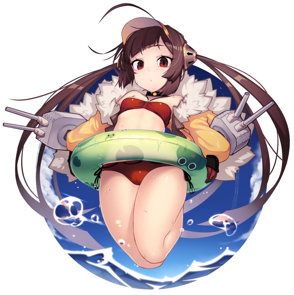 azur_lane bikini dev ping_hai_(azur_lane) swimsuits