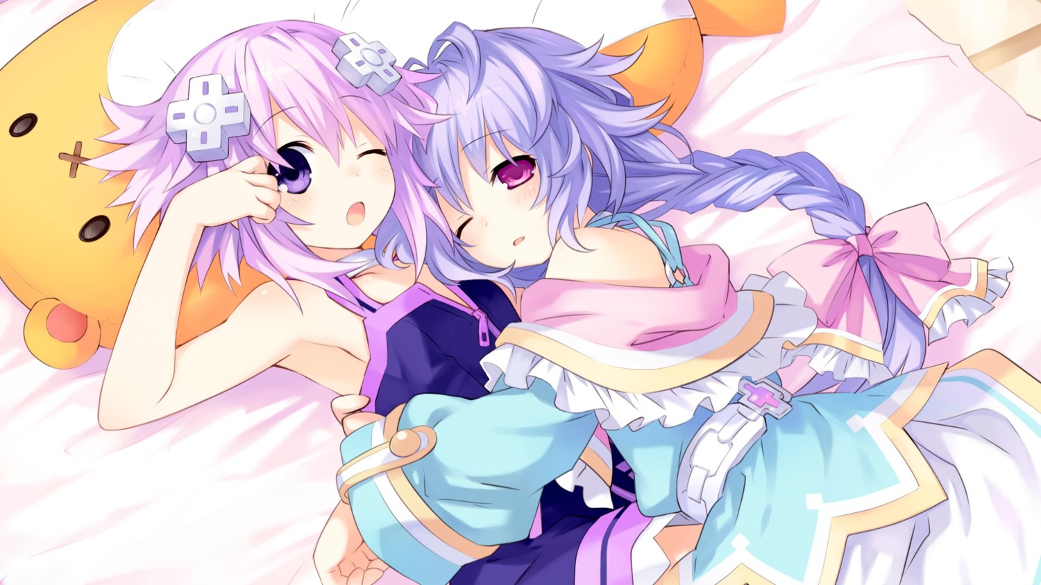 choujigen_game_neptune neptune pururut tsunako yuri