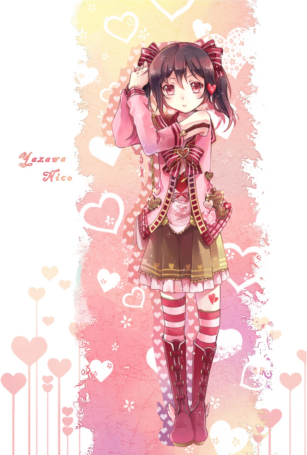 ekita_xuan love_live! thighhighs yazawa_nico