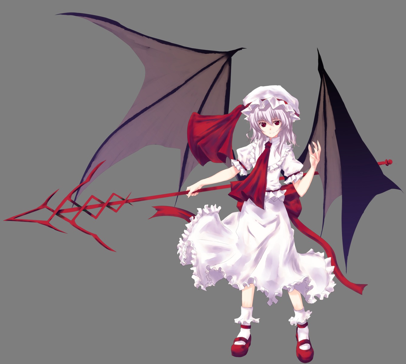 dress hisago remilia_scarlet touhou wings