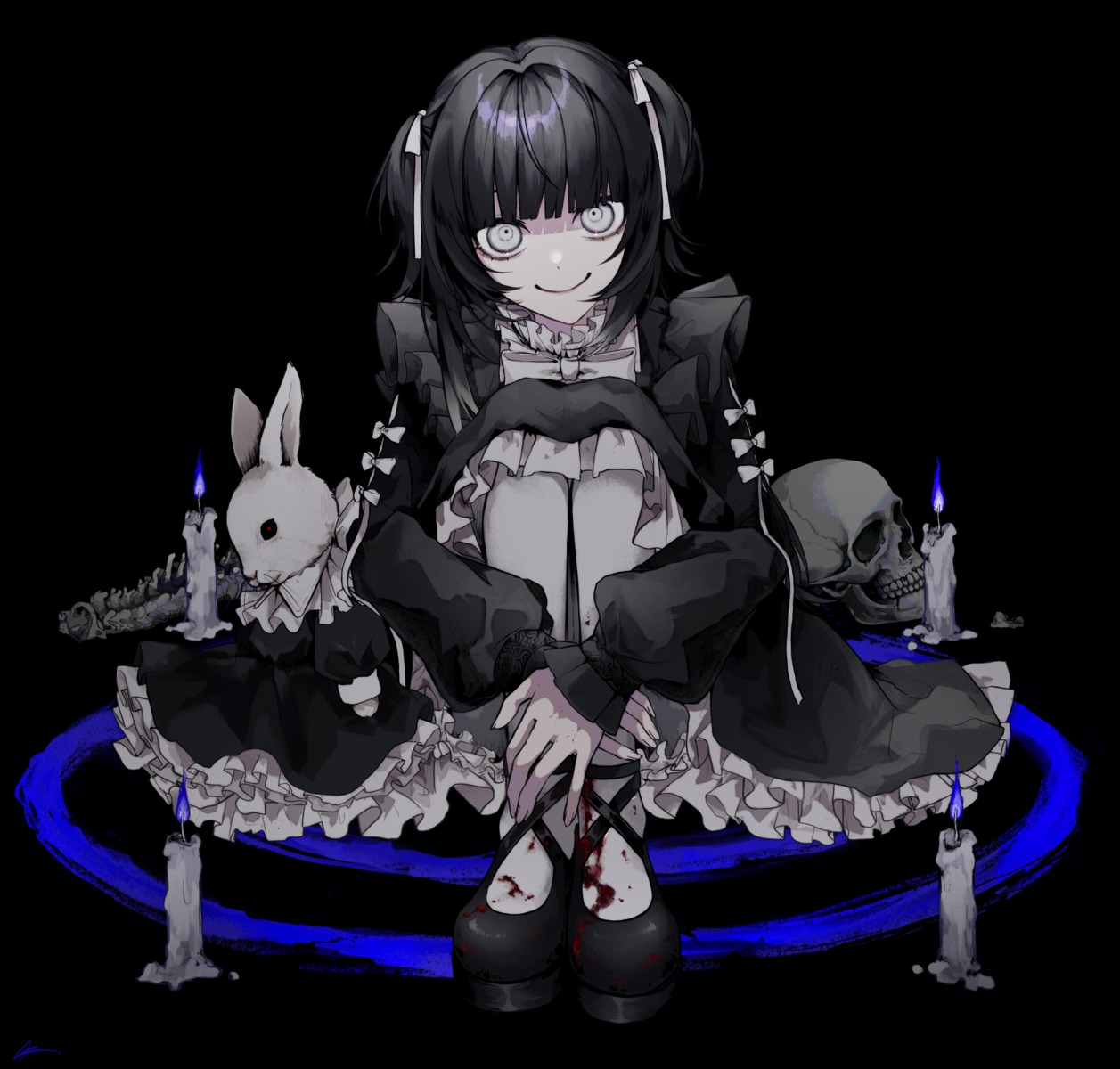 402_(o0_xxx) blood dress gothic_lolita lolita_fashion pantyhose