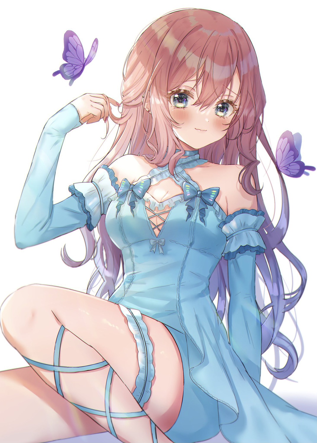 cleavage dress garter shinzousan