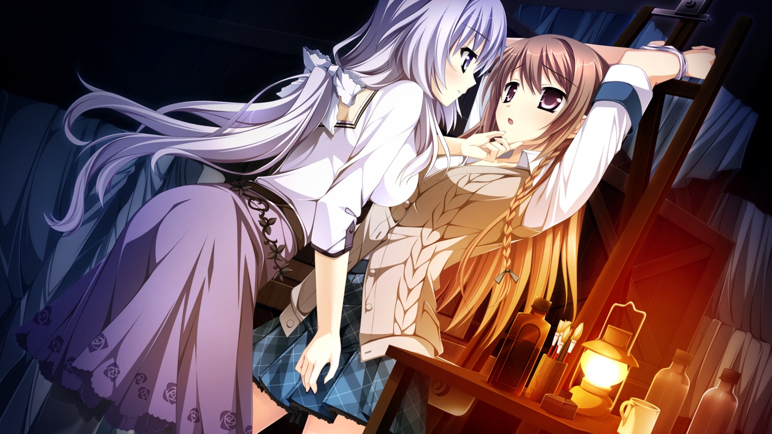 anastasia_alexeyevna_idinarok bondage ensemble_(company) game_cg kimishima_ao miyama_mizuki otome_ga_tsumugu_koi_no_canvas trap