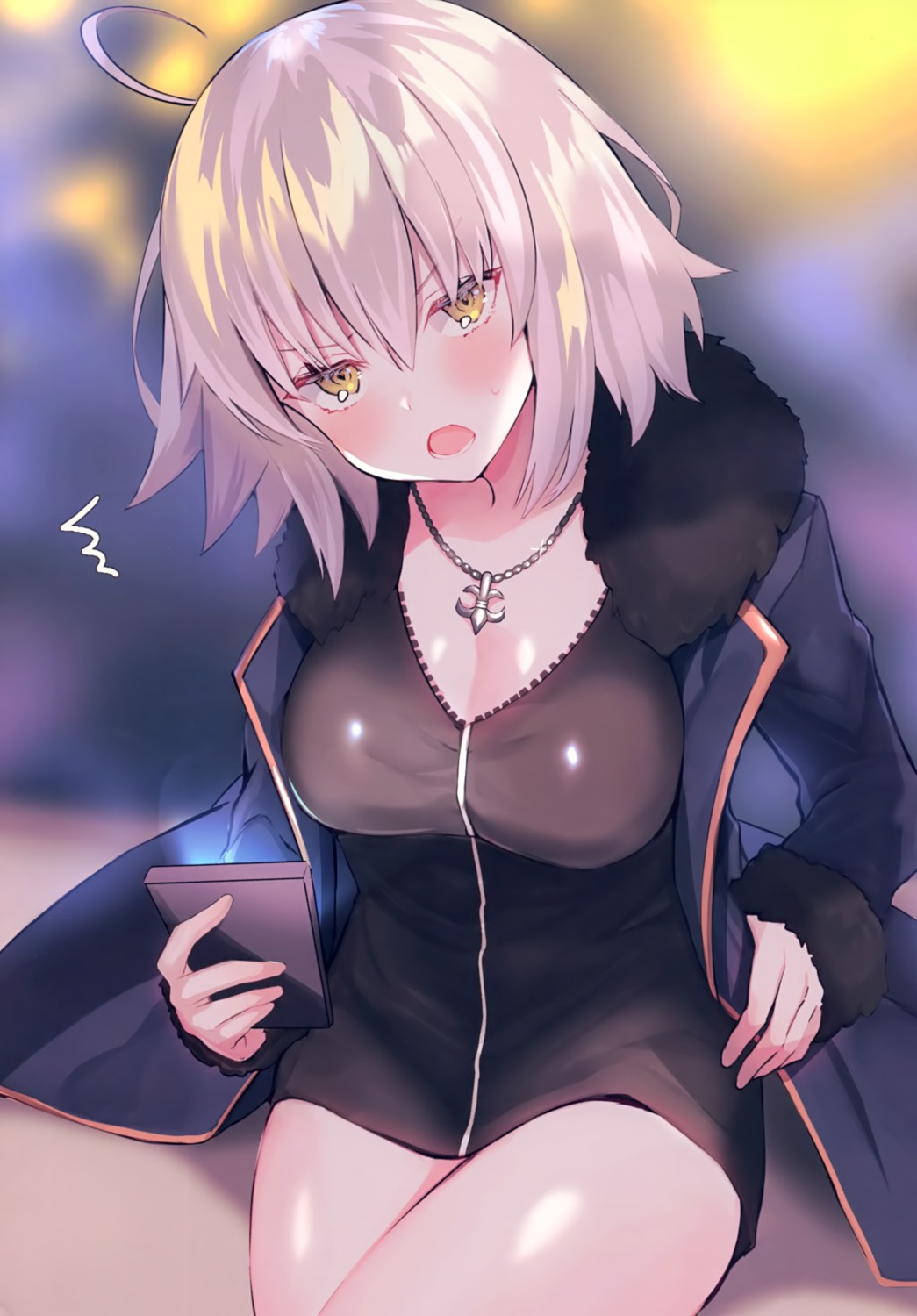 cleavage fate/grand_order jeanne_d'arc jeanne_d'arc_(alter)_(fate) suzuho_hotaru