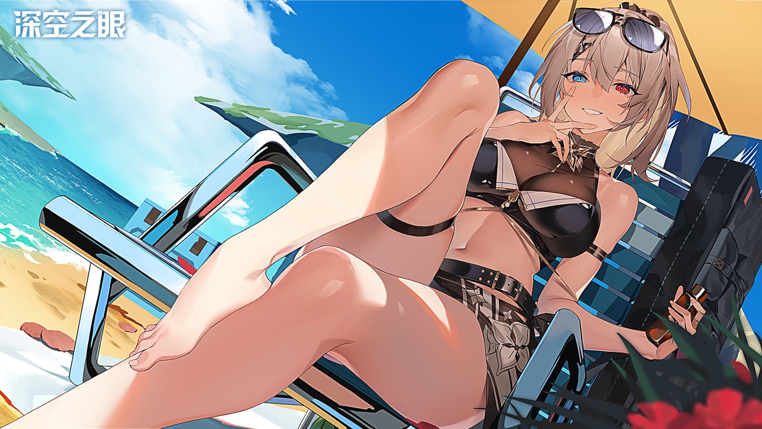 aether_gazer feet garter heterochromia kotachi_(aether_gazer) megane see_through tagme wallpaper