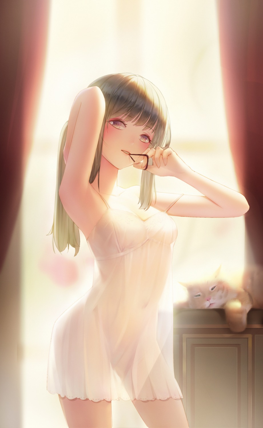 licola lingerie neko nopan see_through