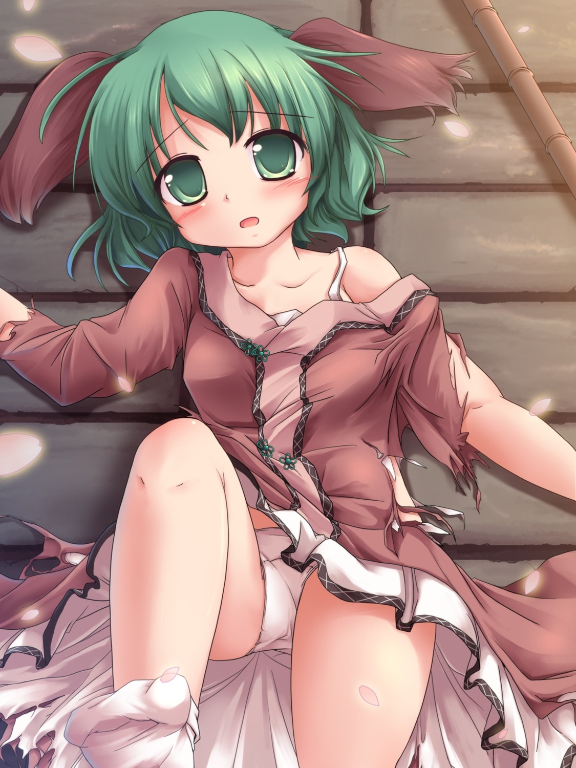 animal_ears kasodani_kyouko loli lzh pantsu touhou