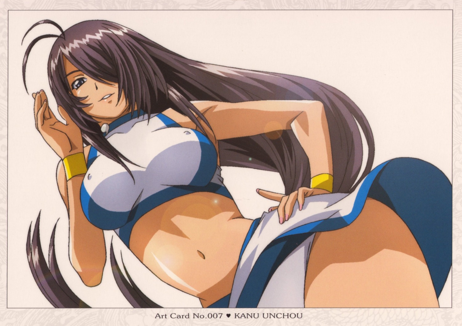 amano_yoki cheerleader erect_nipples ikkitousen ikkitousen~dragon_destiny~ kanu_unchou