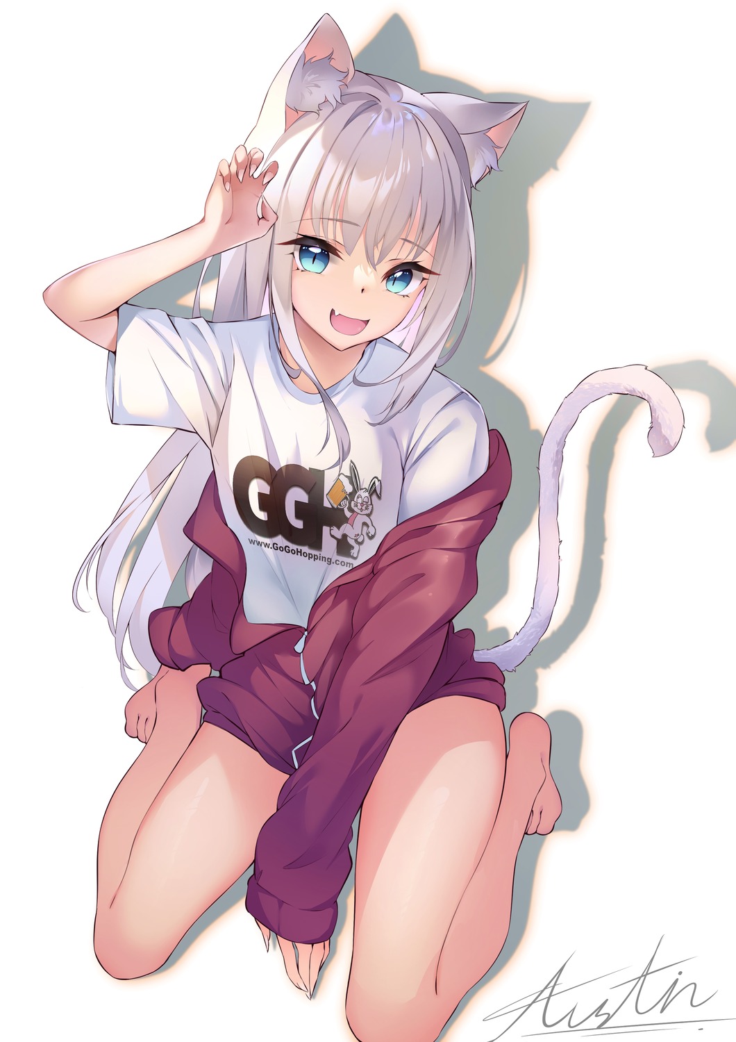 animal_ears nekomimi tagme tail