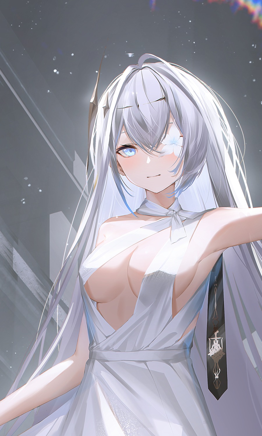 azur_lane dress emden_(azur_lane) eyepatch ka11_ca no_bra