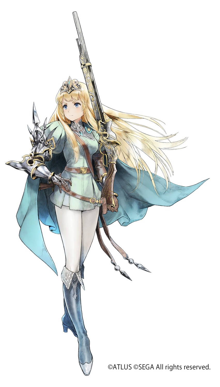 armor atlus gun heels pantyhose radiant_historia tagme uniform