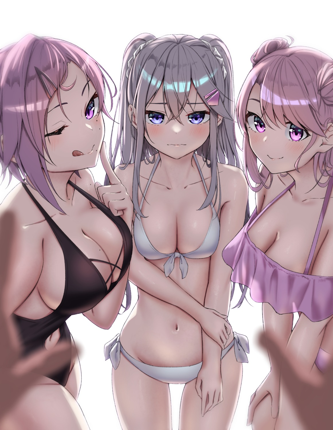 bikini sahara_gensei see_through swimsuits