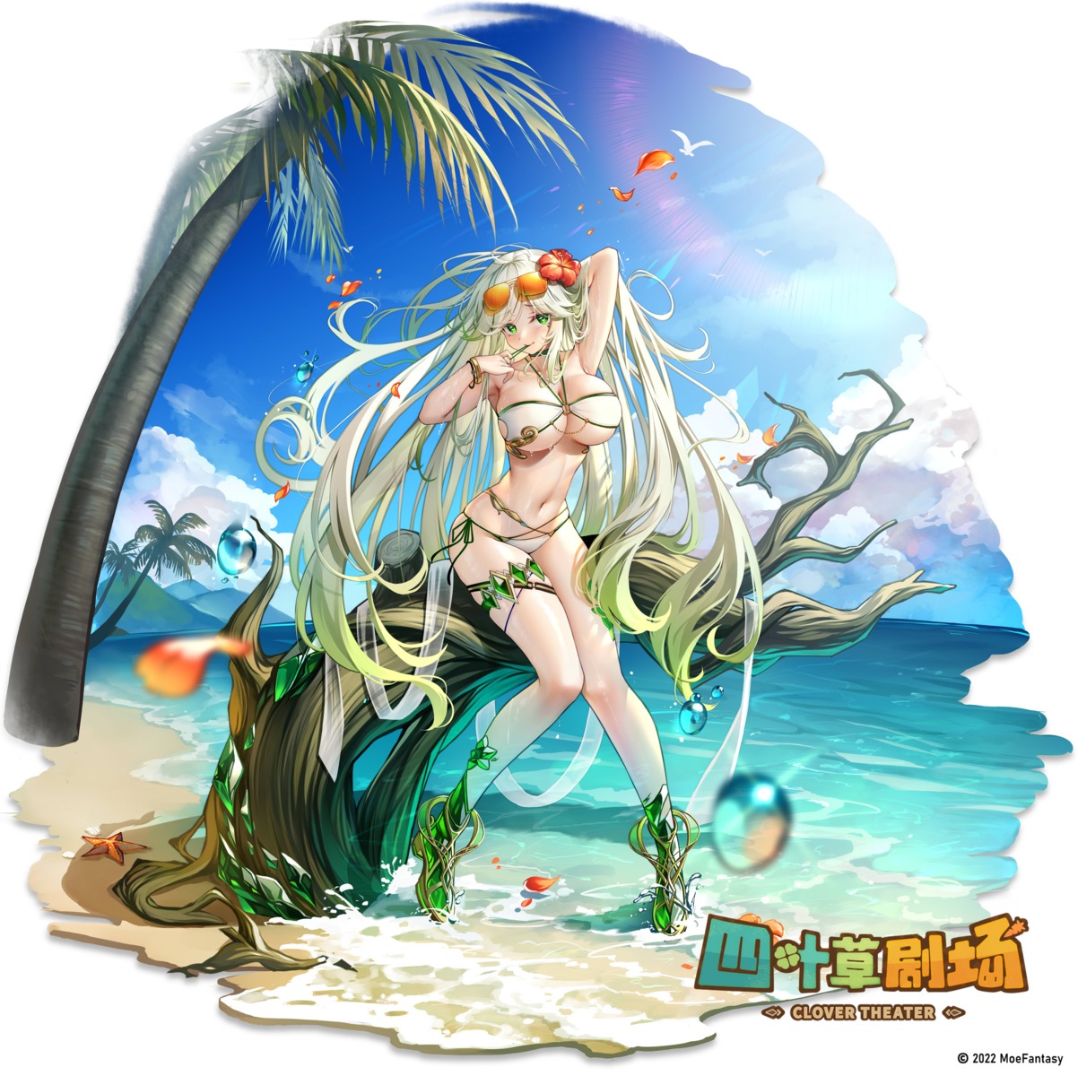 bikini clover_theater garter megane meion swimsuits