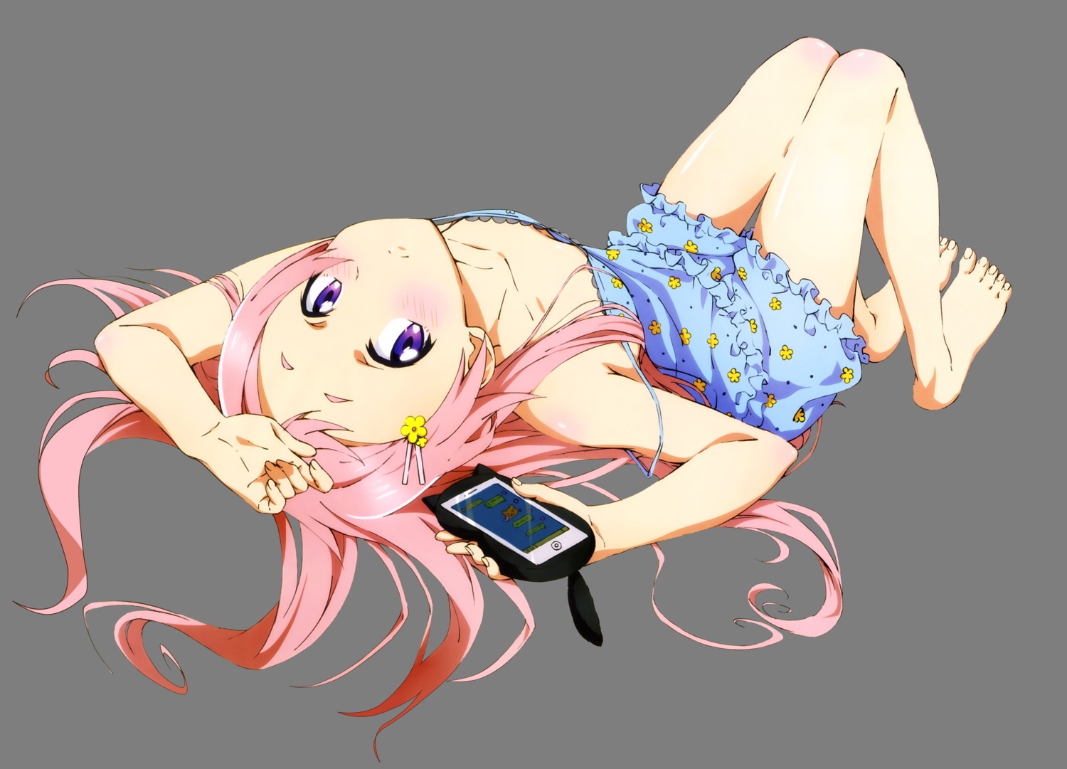 aguri_(gamers!) bloomers cleavage gamers! lingerie transparent_png
