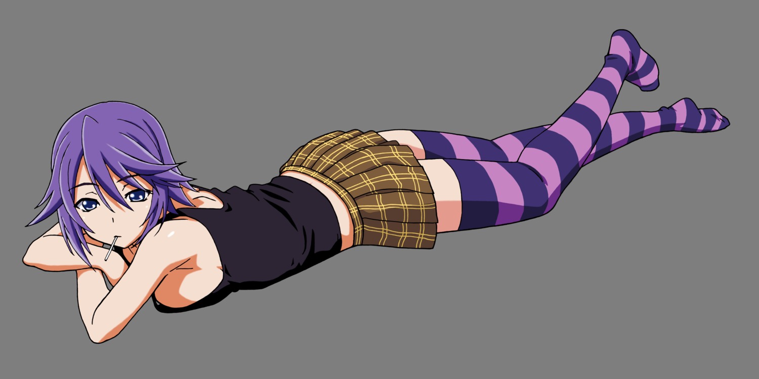 rosario_+_vampire shirayuki_mizore thighhighs transparent_png