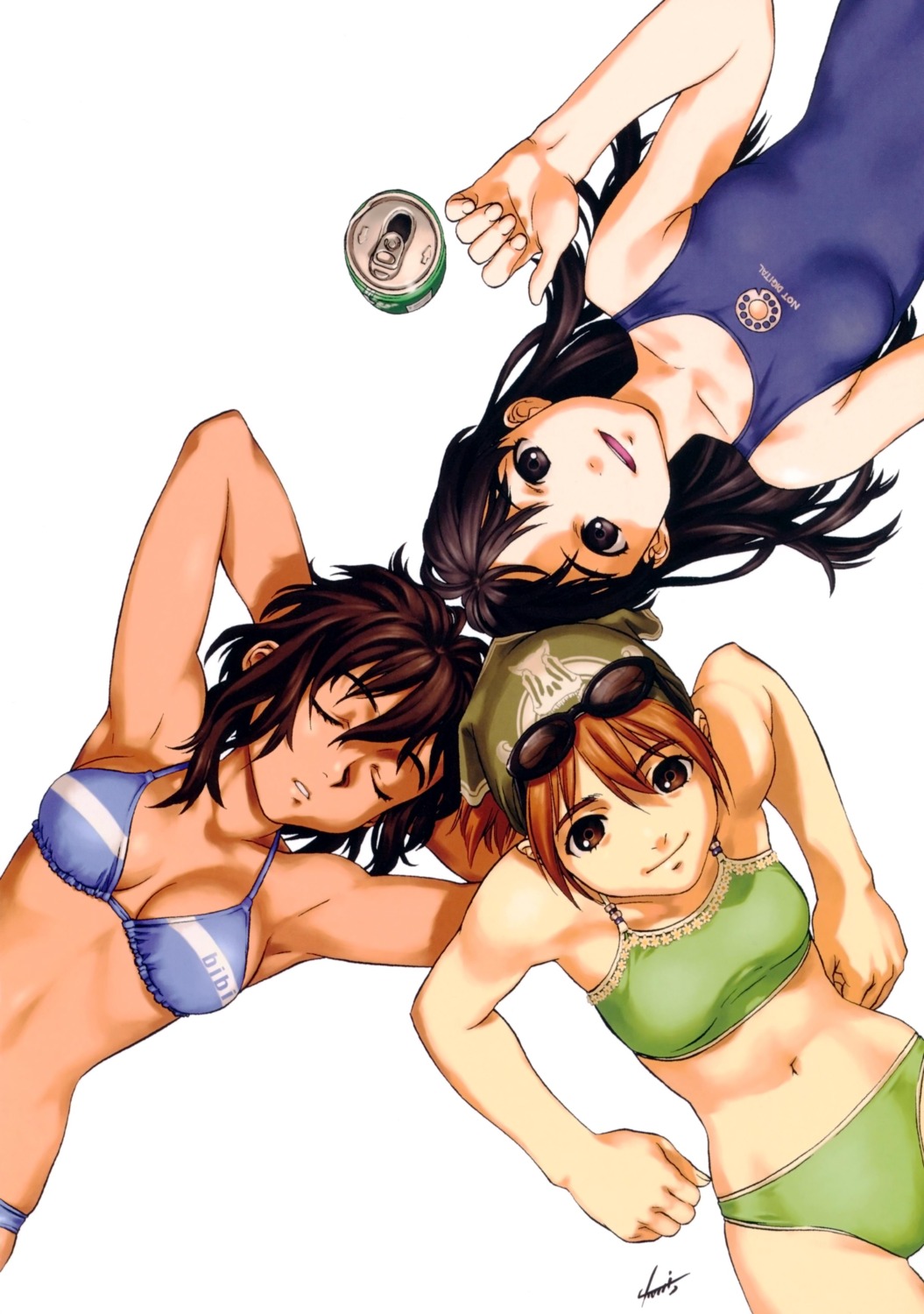 bikini swimsuits tanaka_kunihiko