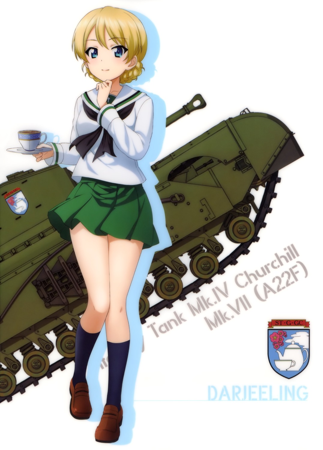 darjeeling girls_und_panzer seifuku