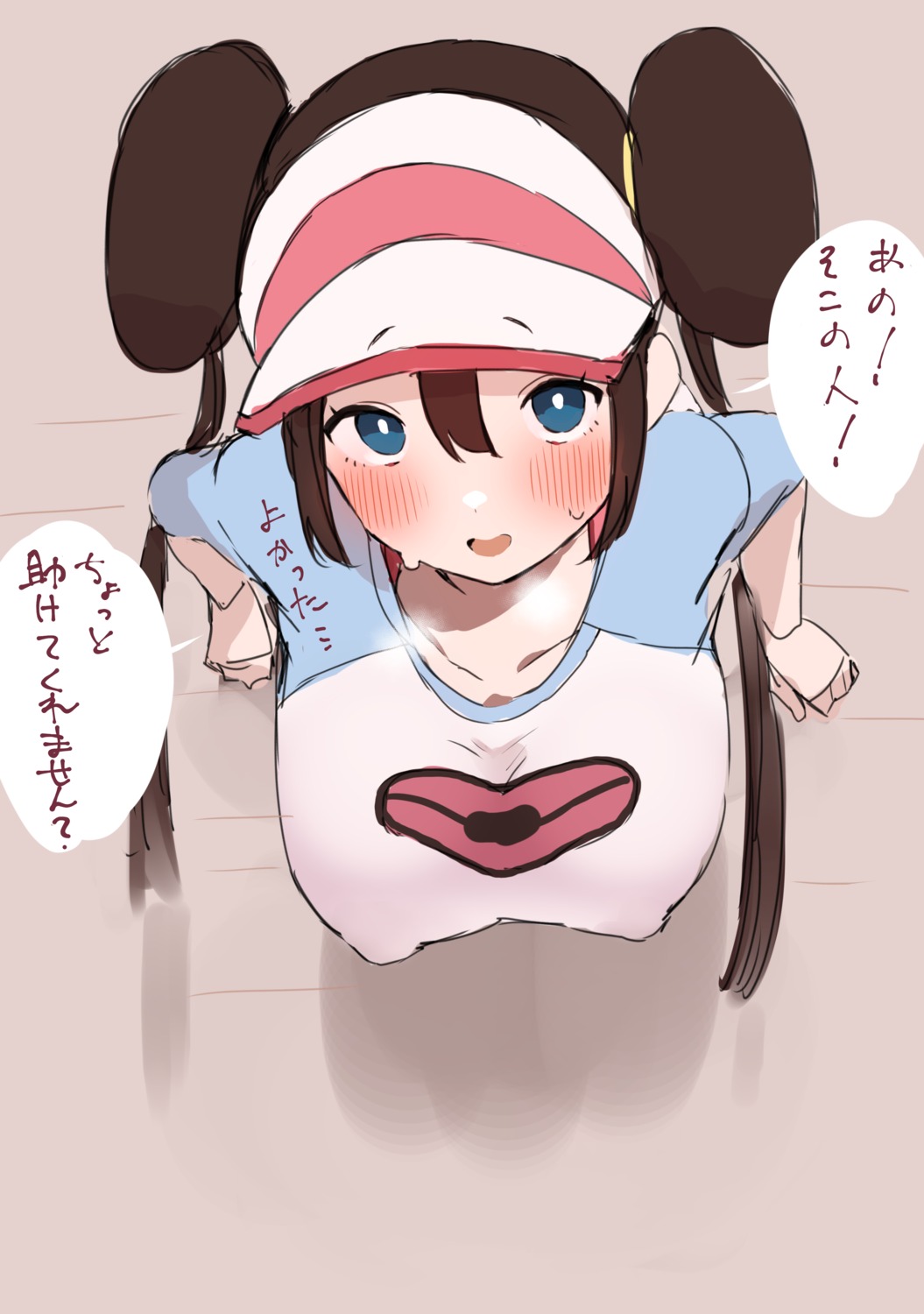 erect_nipples mei_(pokemon) pokemon pokemon_b2w2 sketch