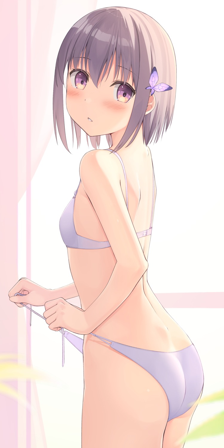 apollo_(hu_maple) ass bra pantsu string_panties undressing