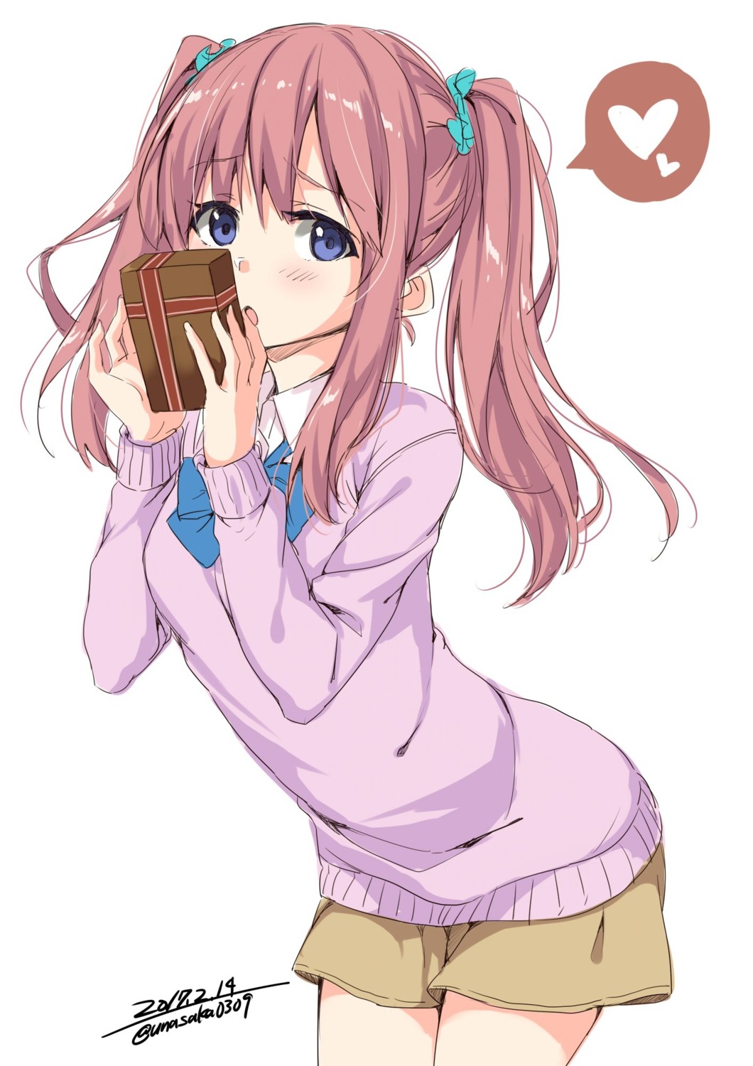 sweater unasaka valentine