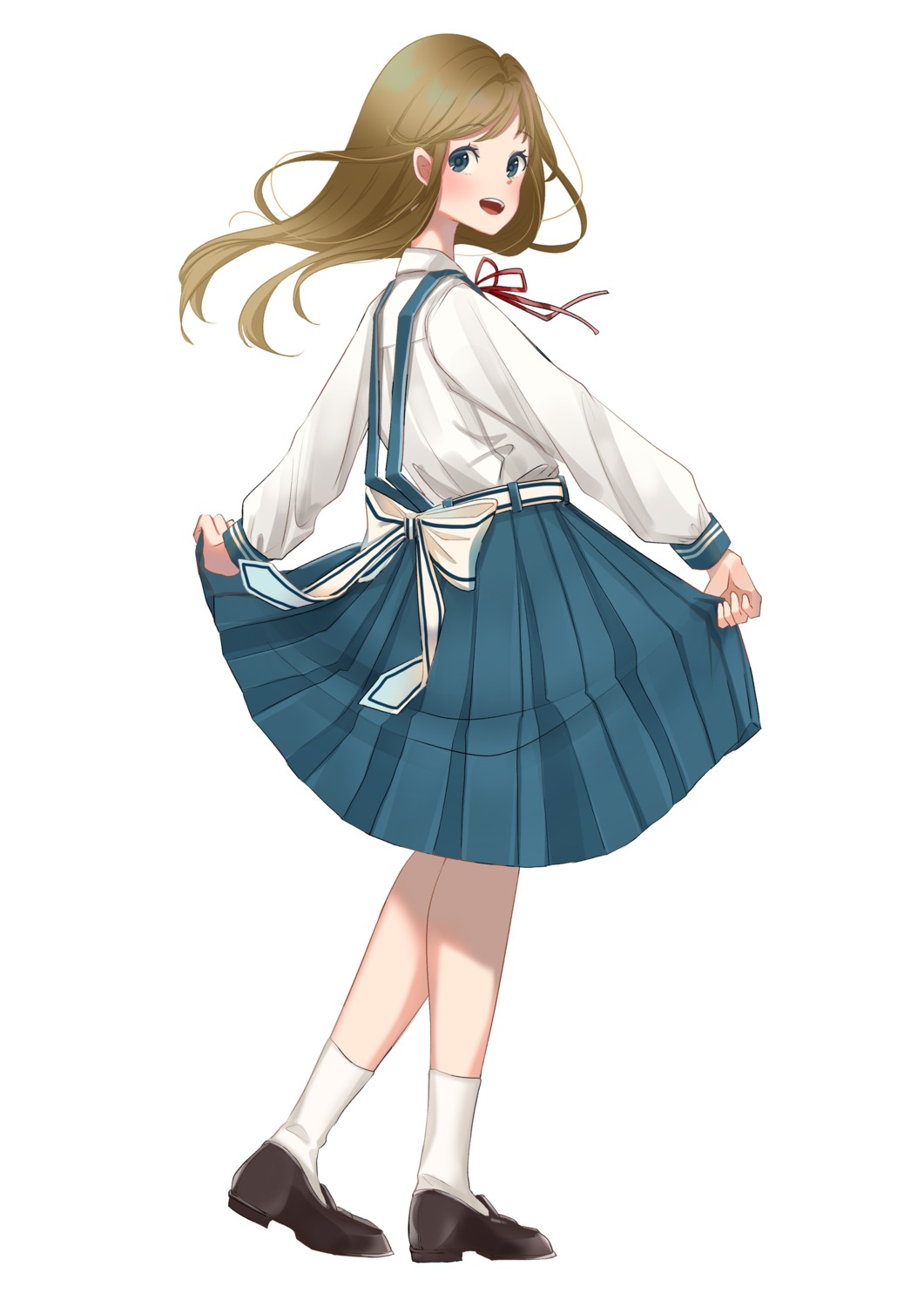 amaimomo seifuku skirt_lift