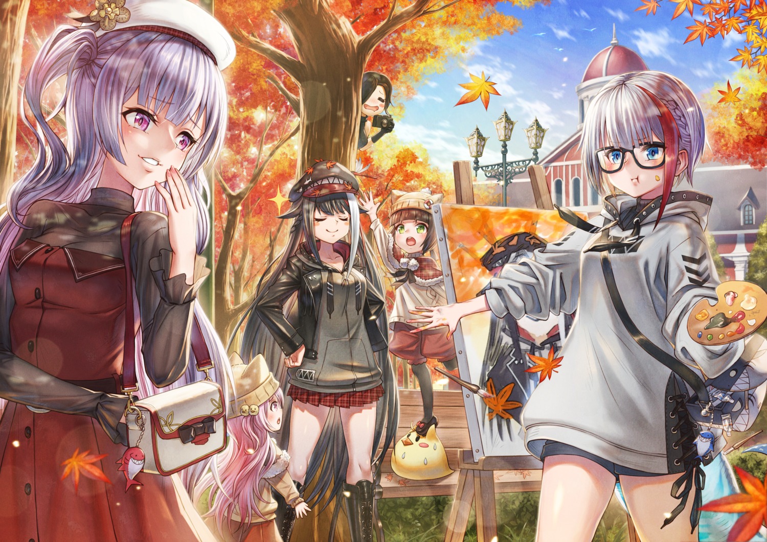 admiral_graf_spee_(azur_lane) ark_royal_(azur_lane) azur_lane deutschland_(azur_lane) dress kisaragi_(azur_lane) manjuu_(azur_lane) megane mutsuki_(azur_lane) see_through sho_(sumika)