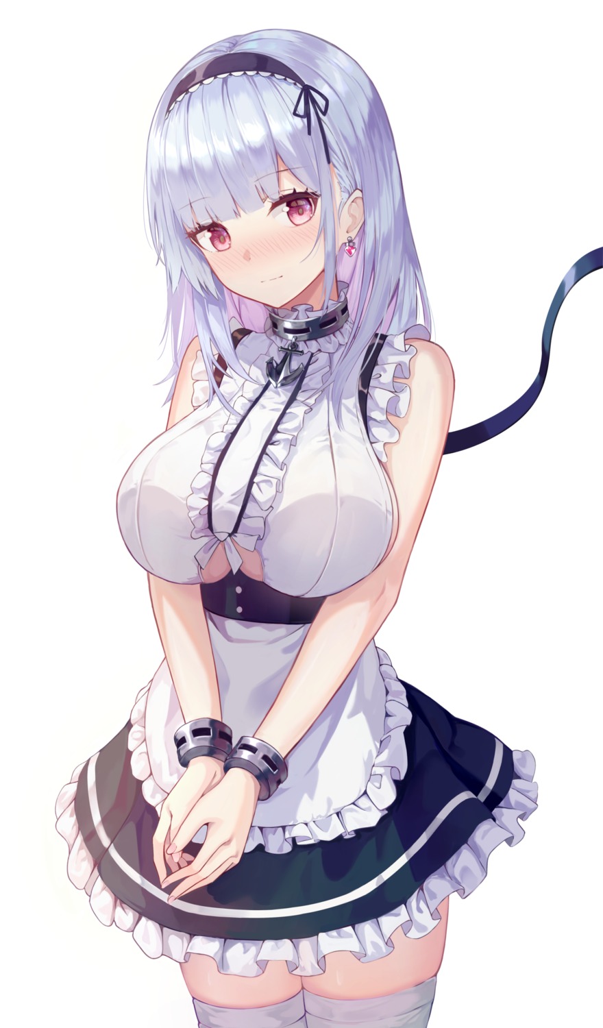 azur_lane dido_(azur_lane) maid seero thighhighs