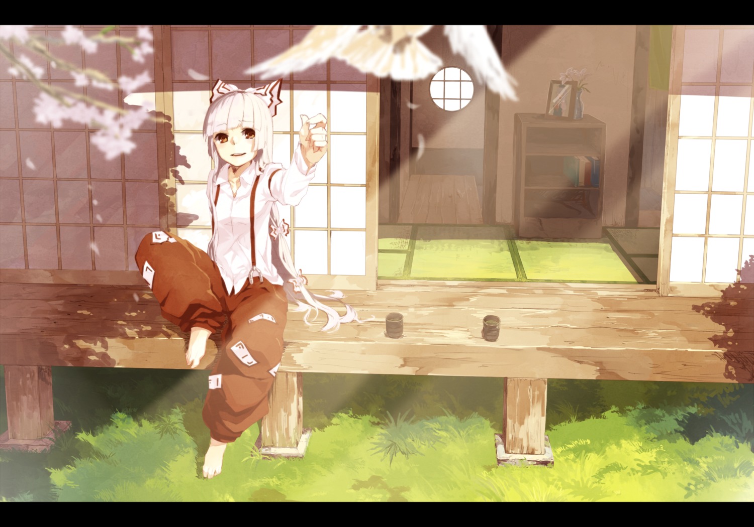 fujiwara_no_mokou pietani397 touhou