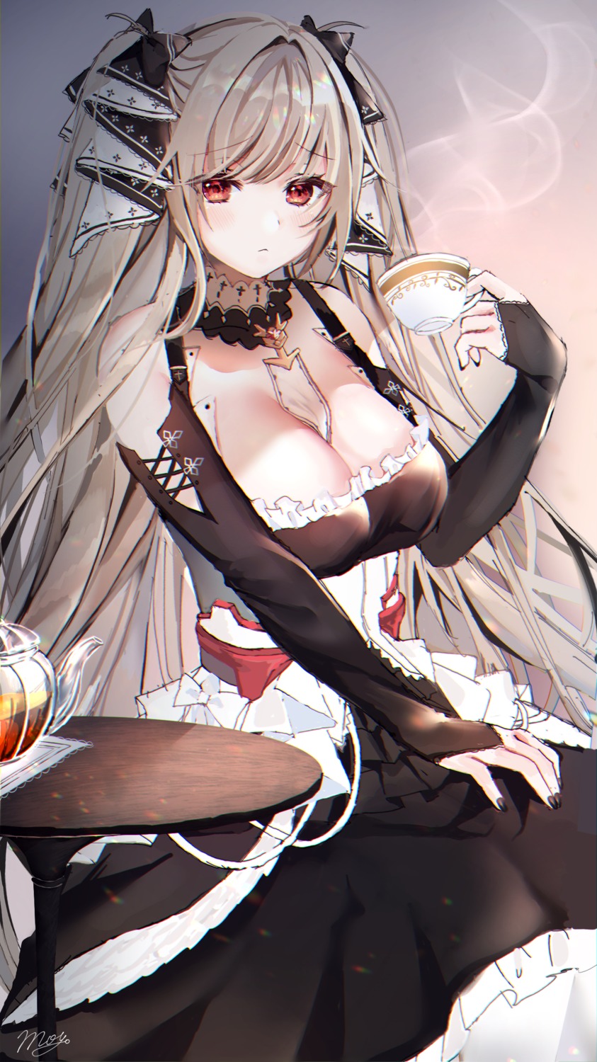 azur_lane cleavage formidable_(azur_lane) gothic_lolita lolita_fashion moy