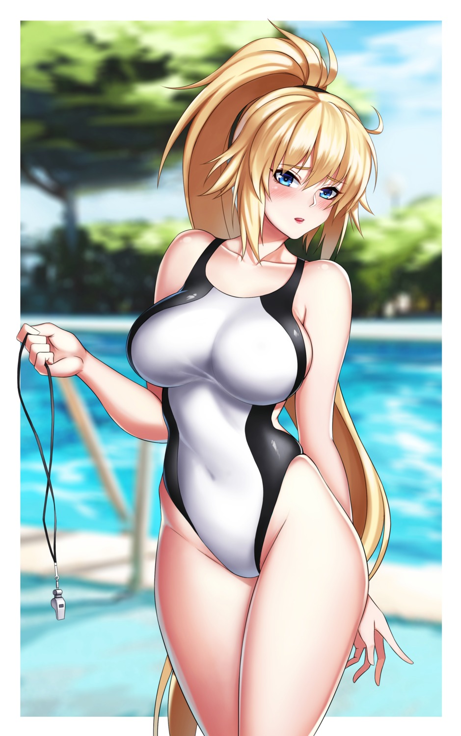 fate/grand_order jeanne_d'arc jeanne_d'arc_(fate) swimsuits xiao_gen