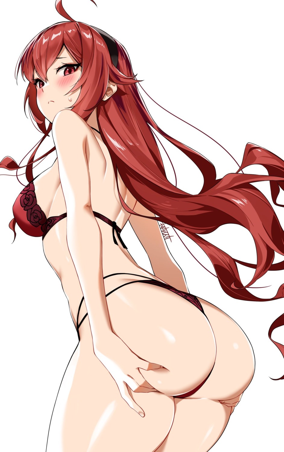 ass bra eris_boreas_greyrat mushoku_tensei pantsu thong tochi_keisuke