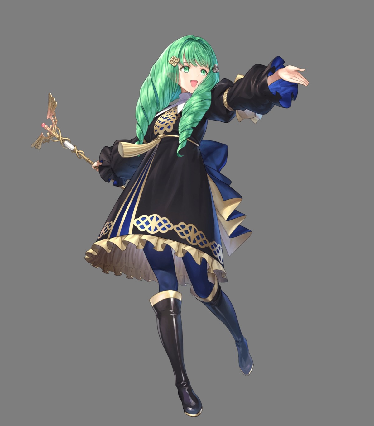 dress fire_emblem fire_emblem_heroes fire_emblem_three_houses flayn kousei_horiguchi nintendo weapon