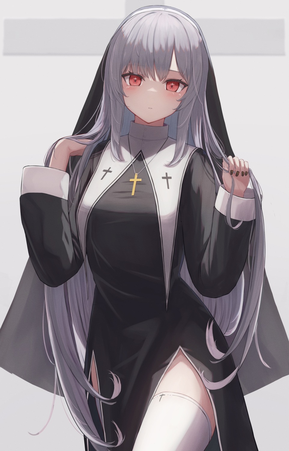 nun tanshio thighhighs