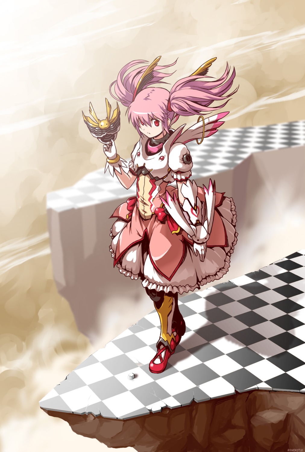 cosplay dress kamen_rider kamen_rider_dragon_knight kaname_madoka kanekotsu mahou_shoujo_madoka_magica