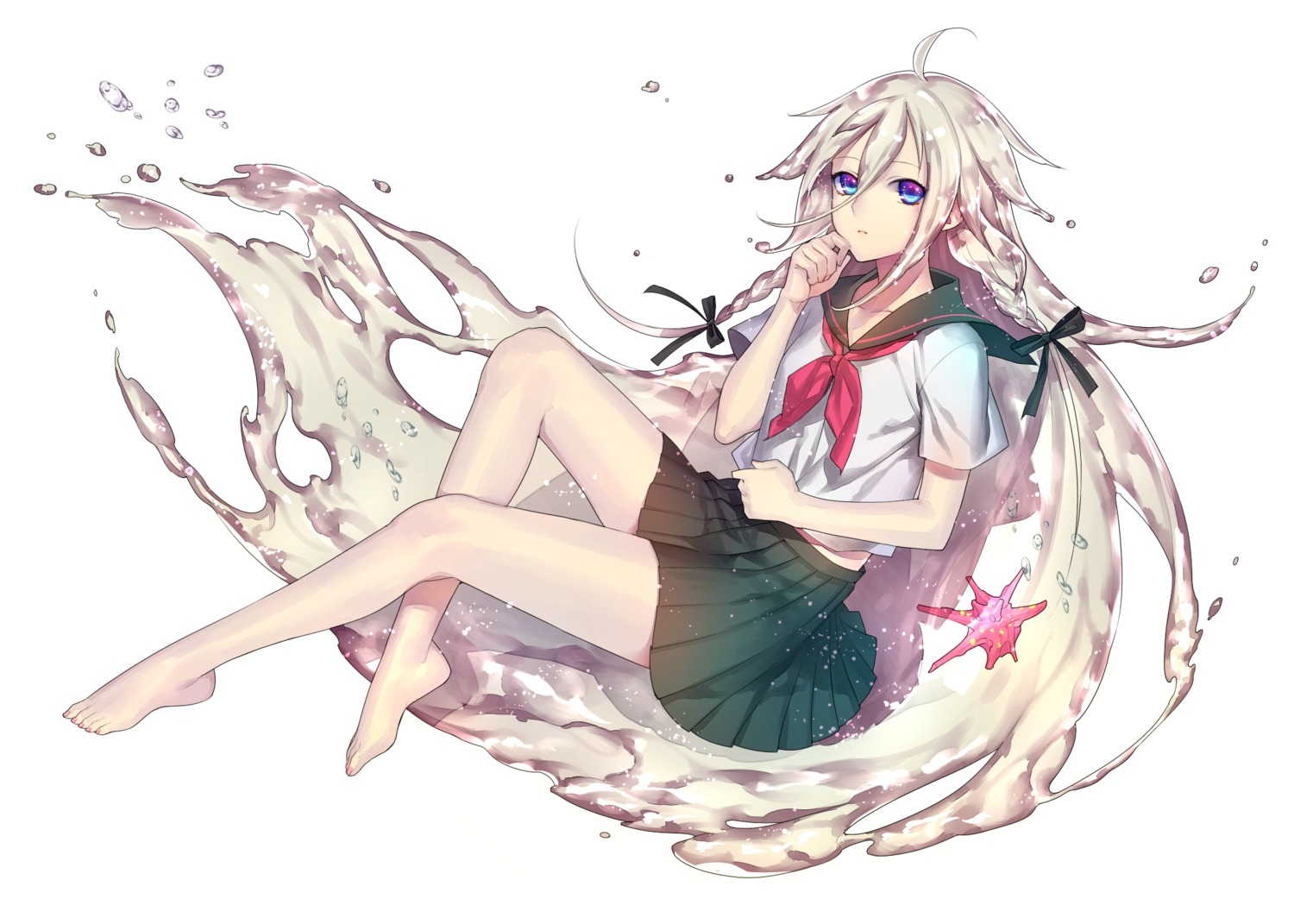 bottle_ia ia_(vocaloid) kazari_tayu seifuku vocaloid