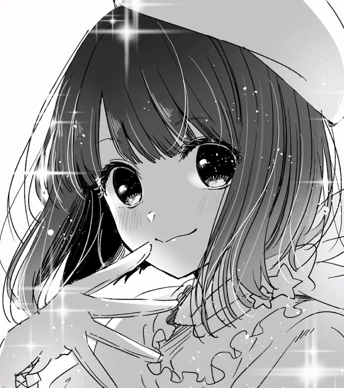 arima_kana hirayama_kanna monochrome oshi_no_ko