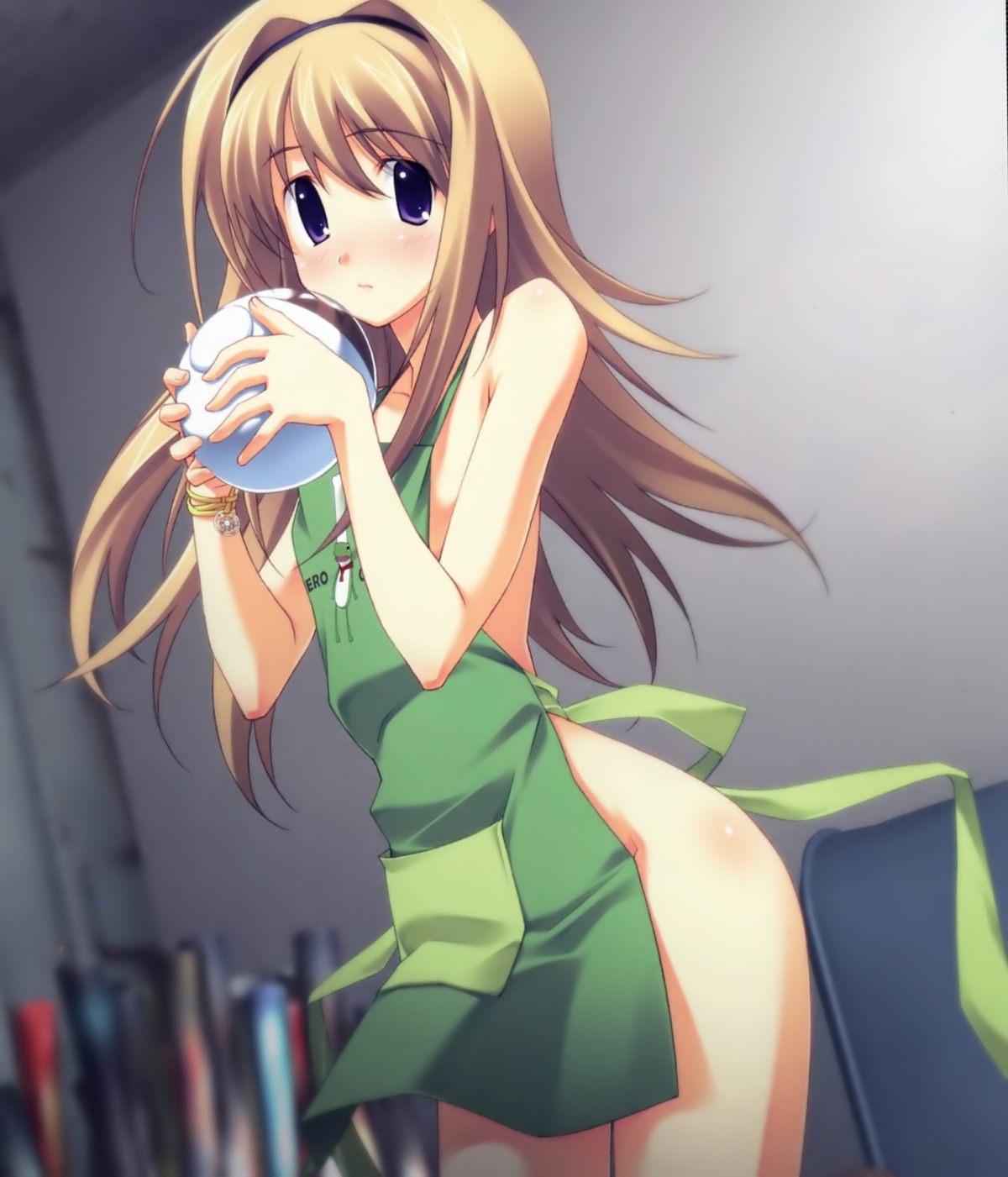 chaos;head chaos;head_love_chu_chu! matsuo_yukihiro naked_apron nishijou_nanami