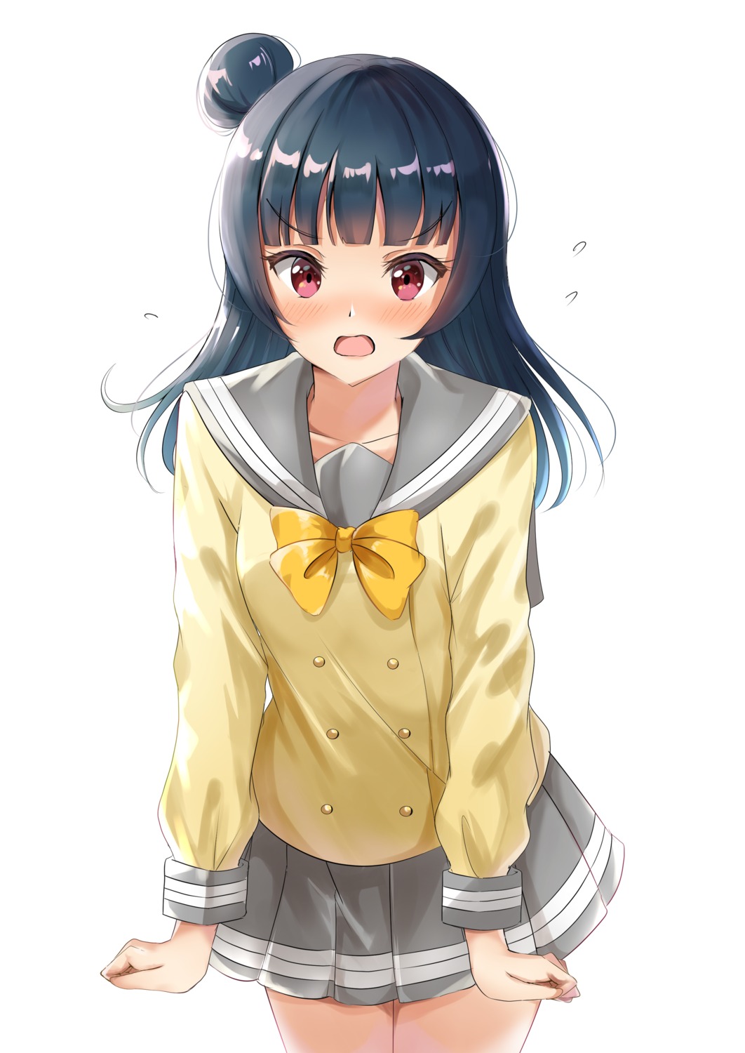 love_live!_sunshine!! seifuku sin_(sin52y) tsushima_yoshiko