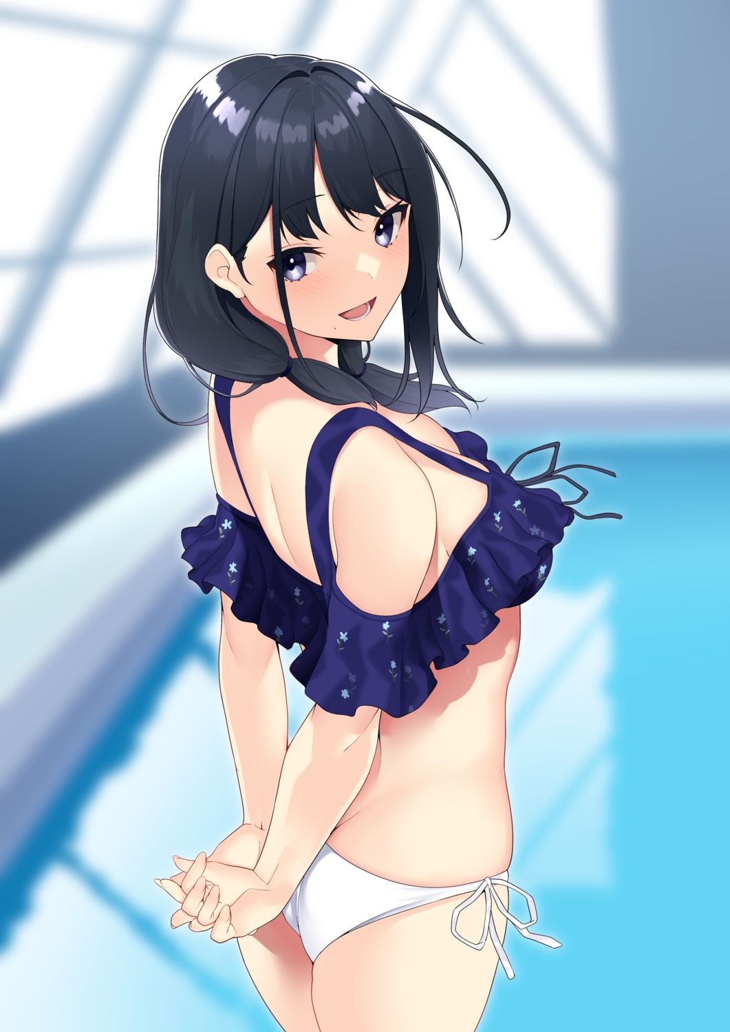 ass bikini kazano_hiori nebusoku swimsuits the_idolm@ster the_idolm@ster_shiny_colors