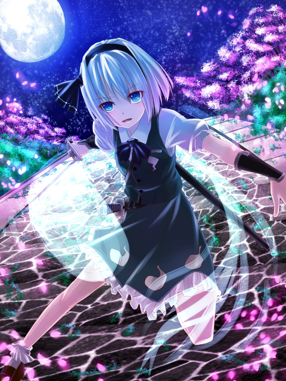 konpaku_youmu lip-mil sword touhou