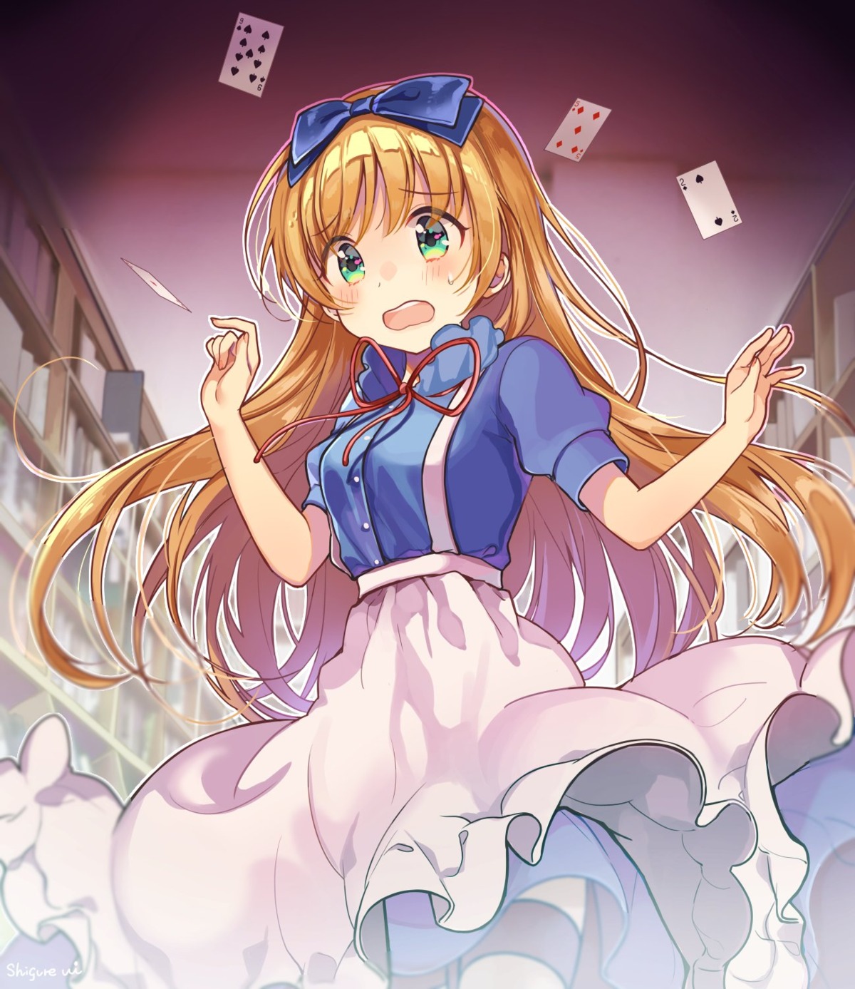 alice alice_in_wonderland dress pantyhose shigure_ui