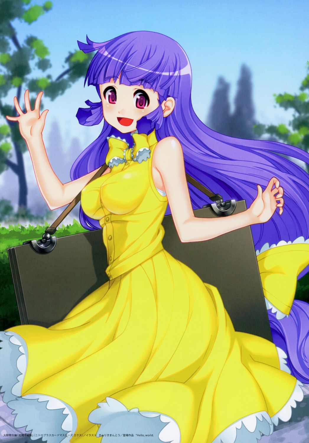 dress hello_world. houjou_chieri kinriki_mantou nitroplus