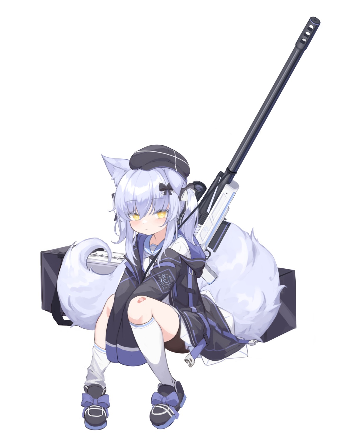 animal_ears bandaid gun klaius tail