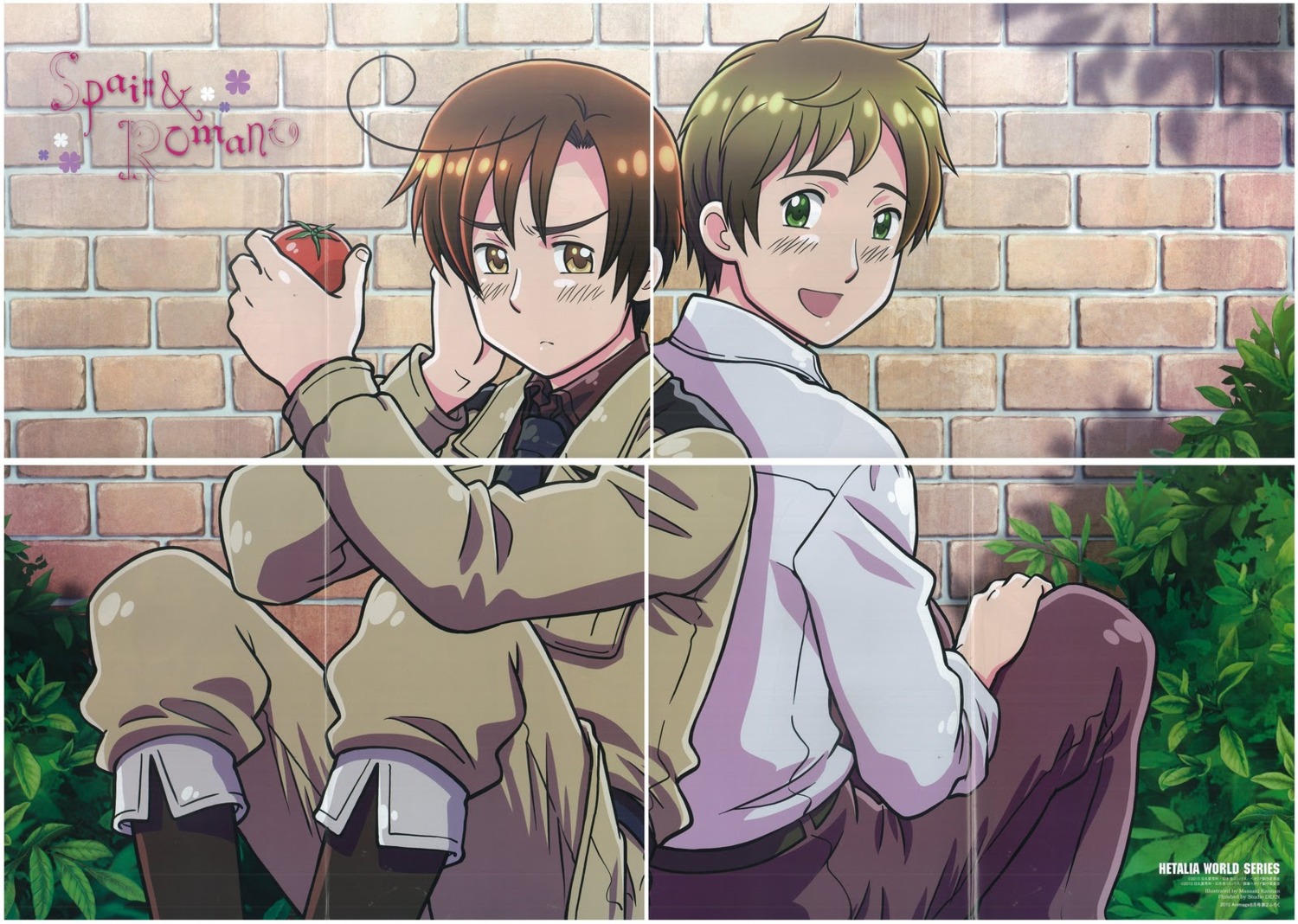 crease gap hetalia_axis_powers jpeg_artifacts kannan_masaaki male south_italy spain