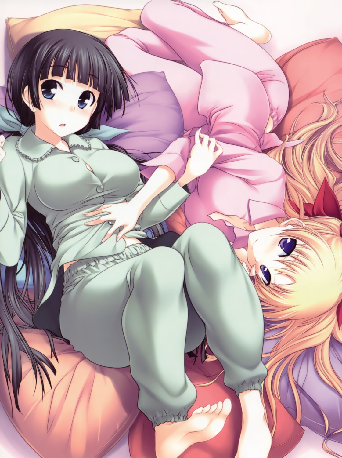 christiane_friedrich feet kawagishi_keitarou maji_de_watashi_ni_koi_shinasai! mayuzumi_yukie minato_soft pajama