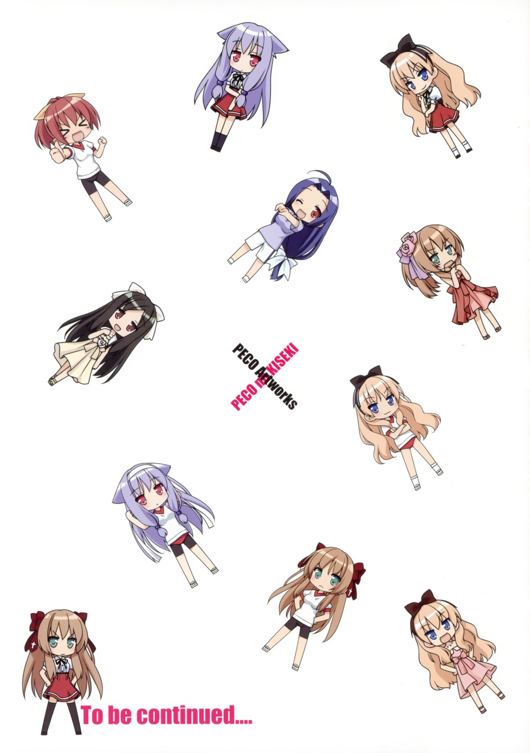 chibi chikumaen_kaho kani_biimu kiriya_nozomi mayoi_neko_overrun naruko_kanae serizawa_fumino tsuzuki_otome umenomori_chise