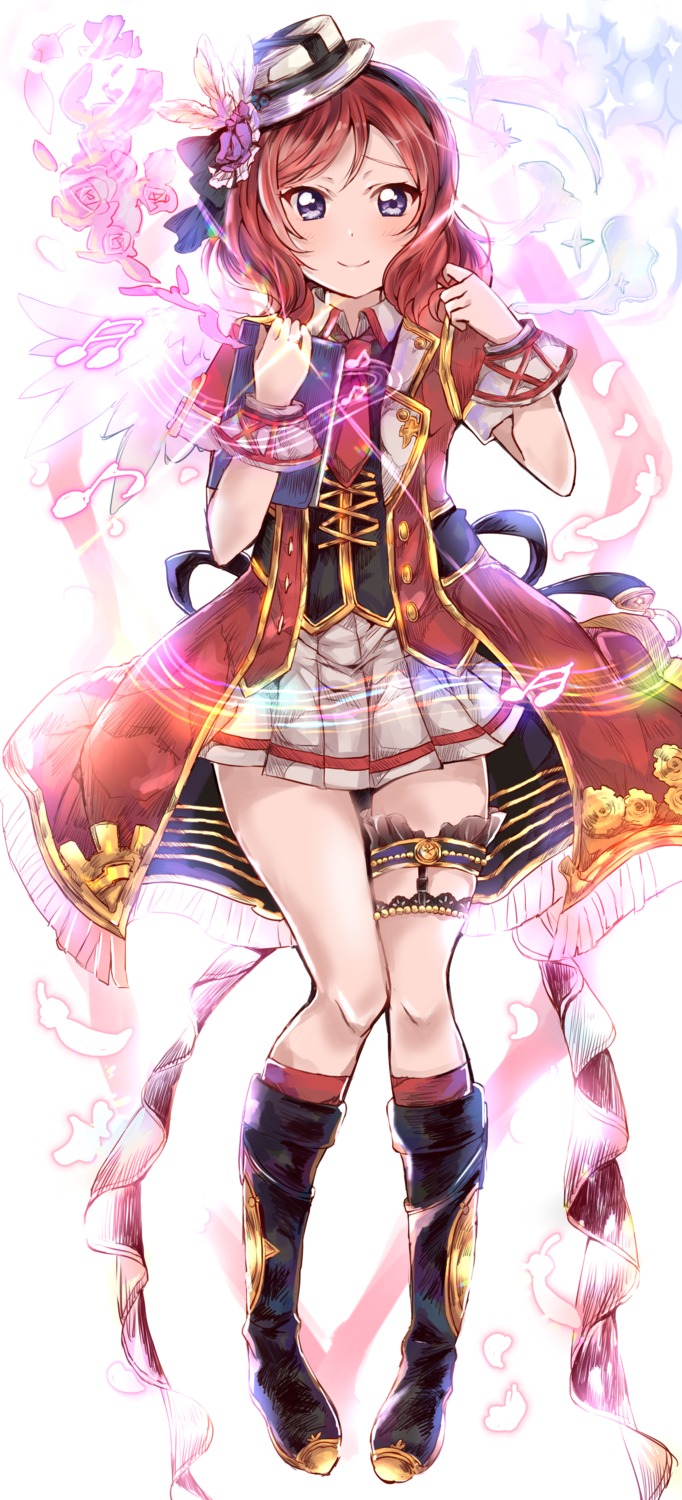 garter love_live! nishikino_maki shirokagi_tsukito